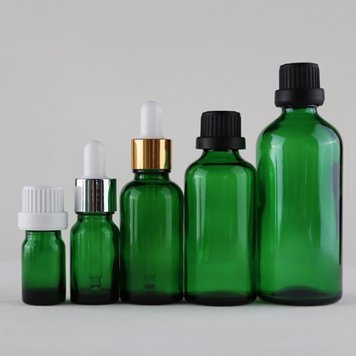 green essential oil vials green essence oil bottles vials 03
